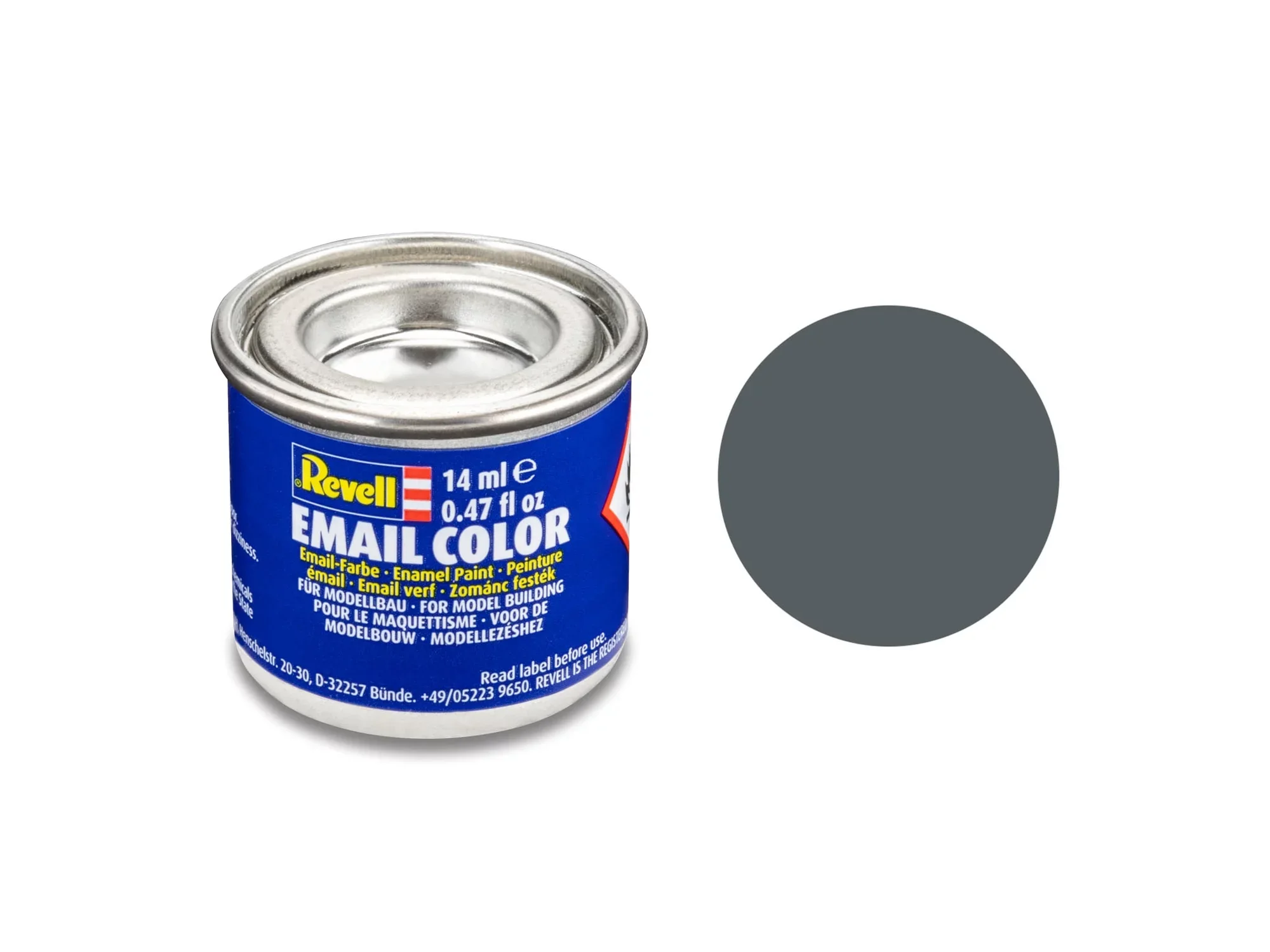 Matt "Dust Grey" (RAL 7012)Email Color Enamel 14ml