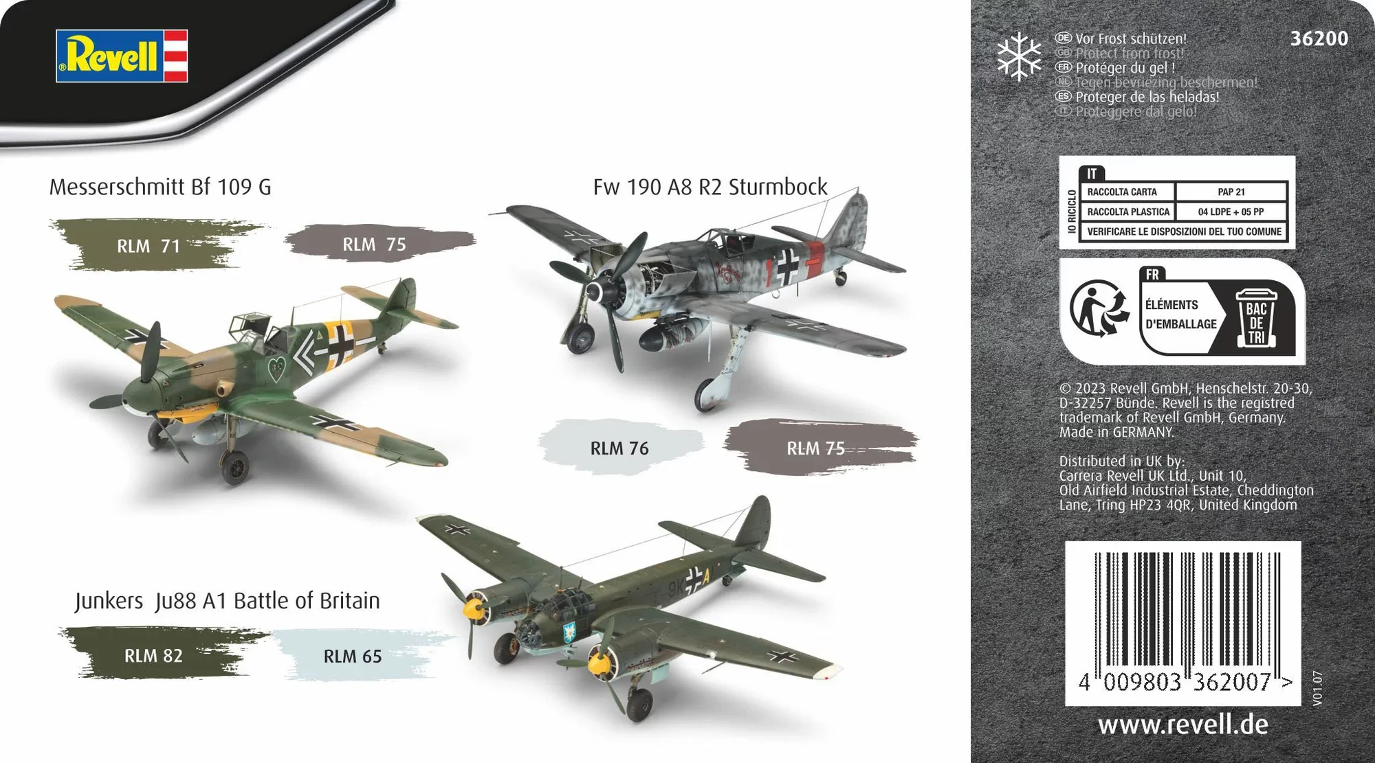 Model Color - Luftwaffe WWII (8x 17ml) - Image 3