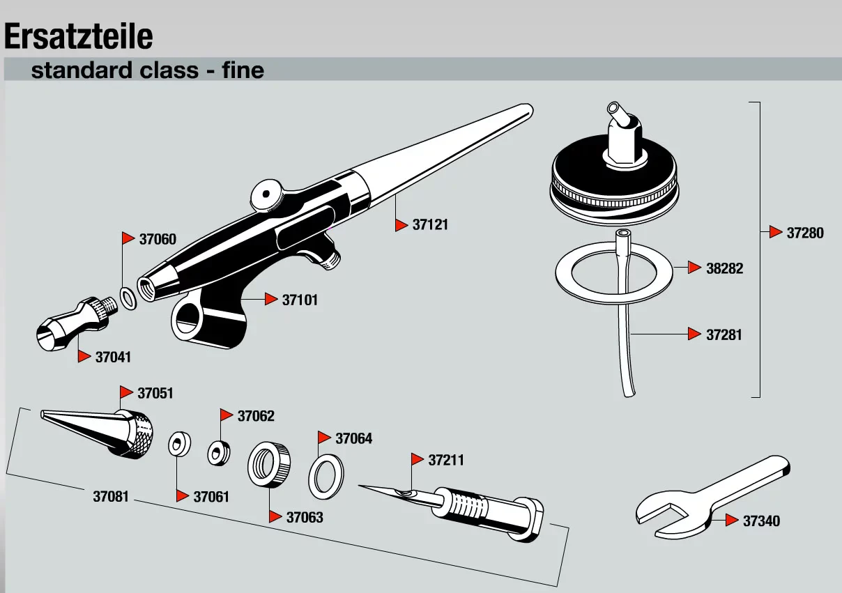 Revell "Standard Class" Spray Gun/Airbrush - Image 3