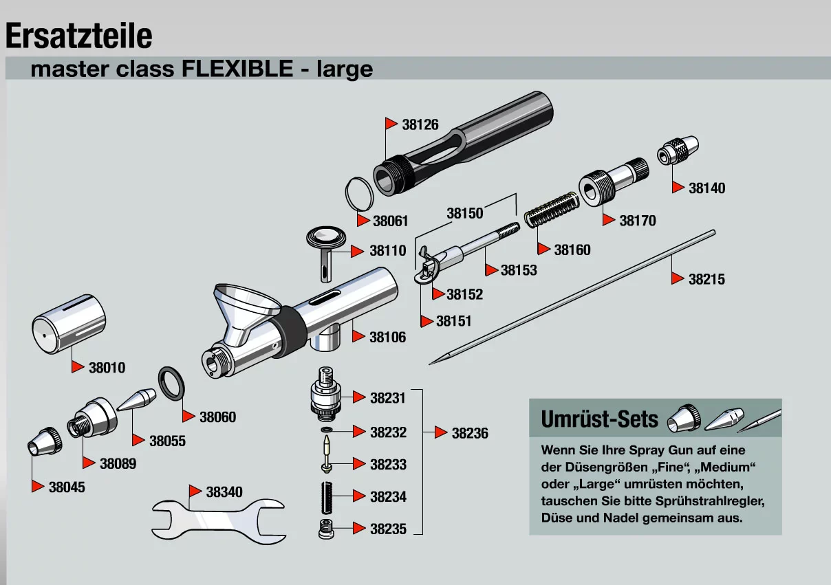 Revell "Flexible" Master Class Airbrush - Image 5