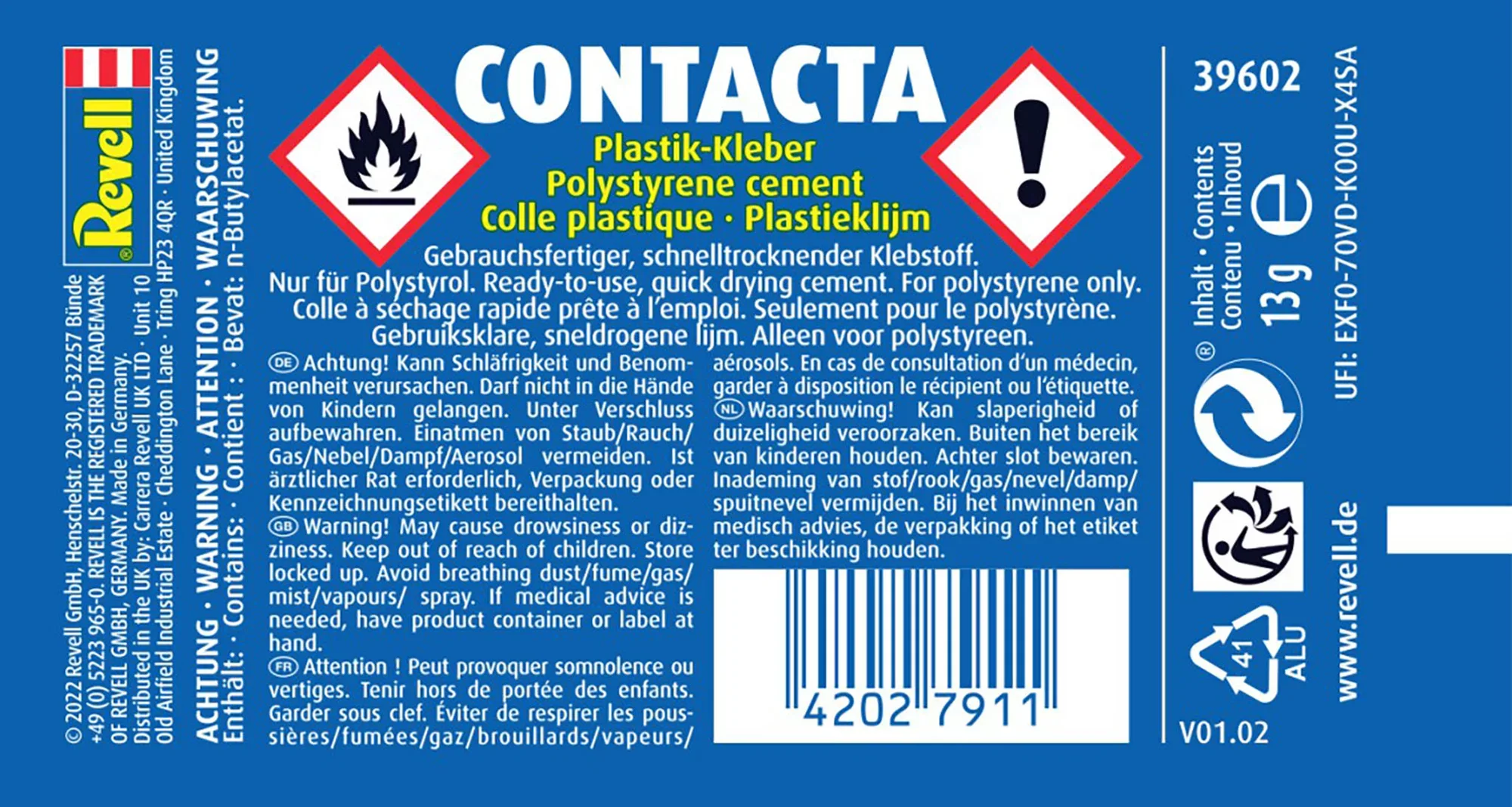 Revell "Contacta Glue" Gel-Glue - 13g - Image 3