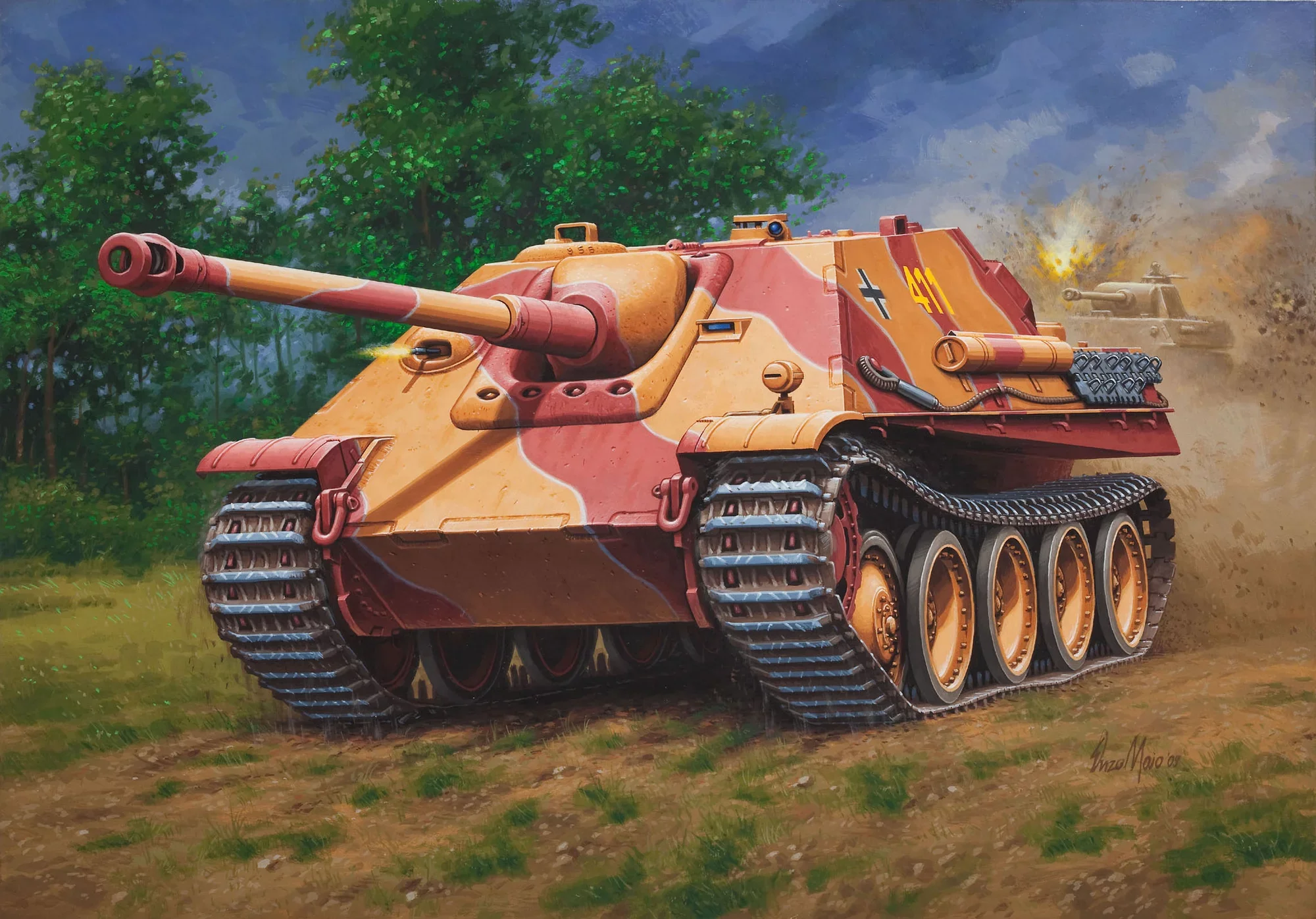 Model Set Sd.Kfz.173 Jagdpanther - Image 7