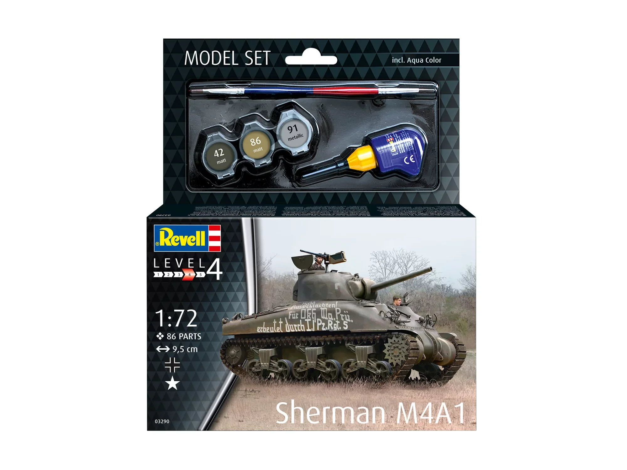 Model Set Sherman M4A1 - Image 10