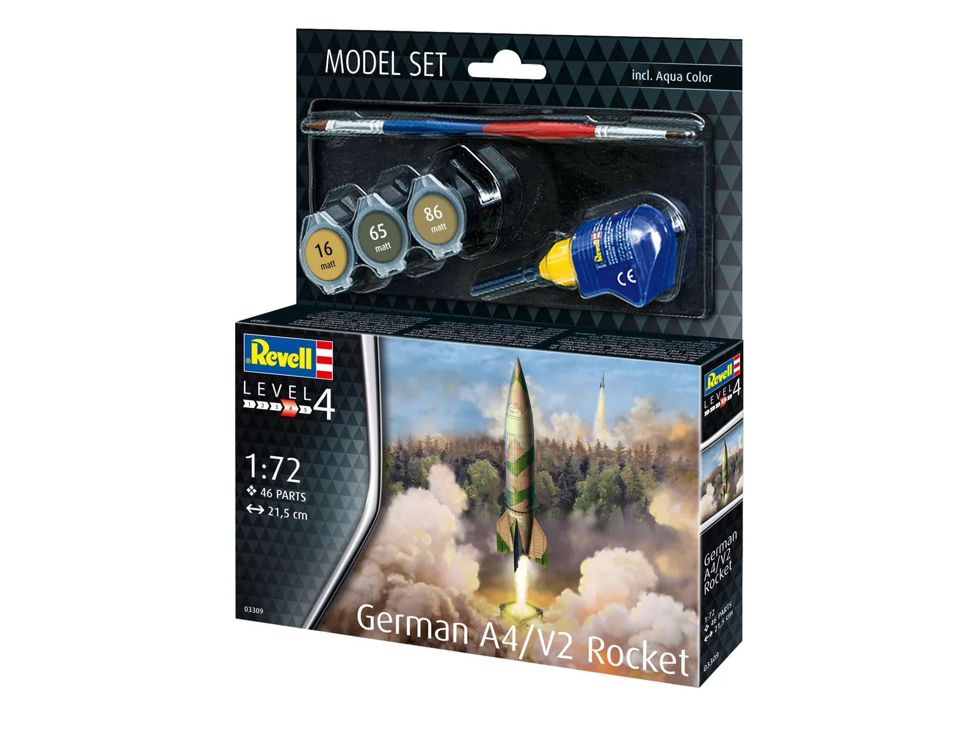 Model Set German A4-V2 Rocket - Image 10