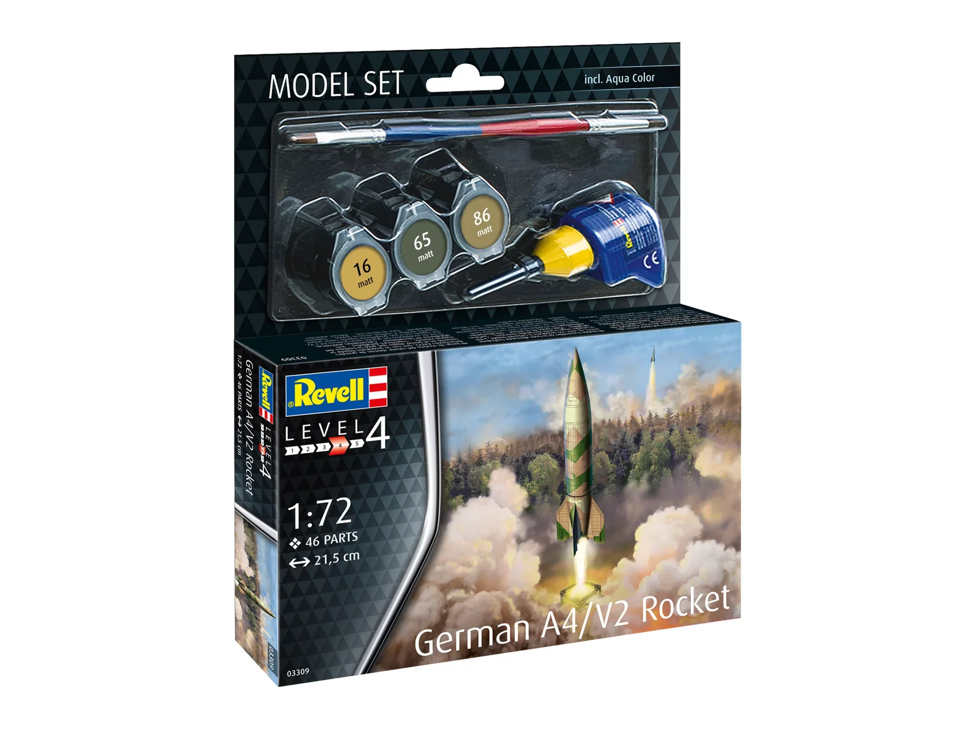 Model Set German A4-V2 Rocket - Image 8