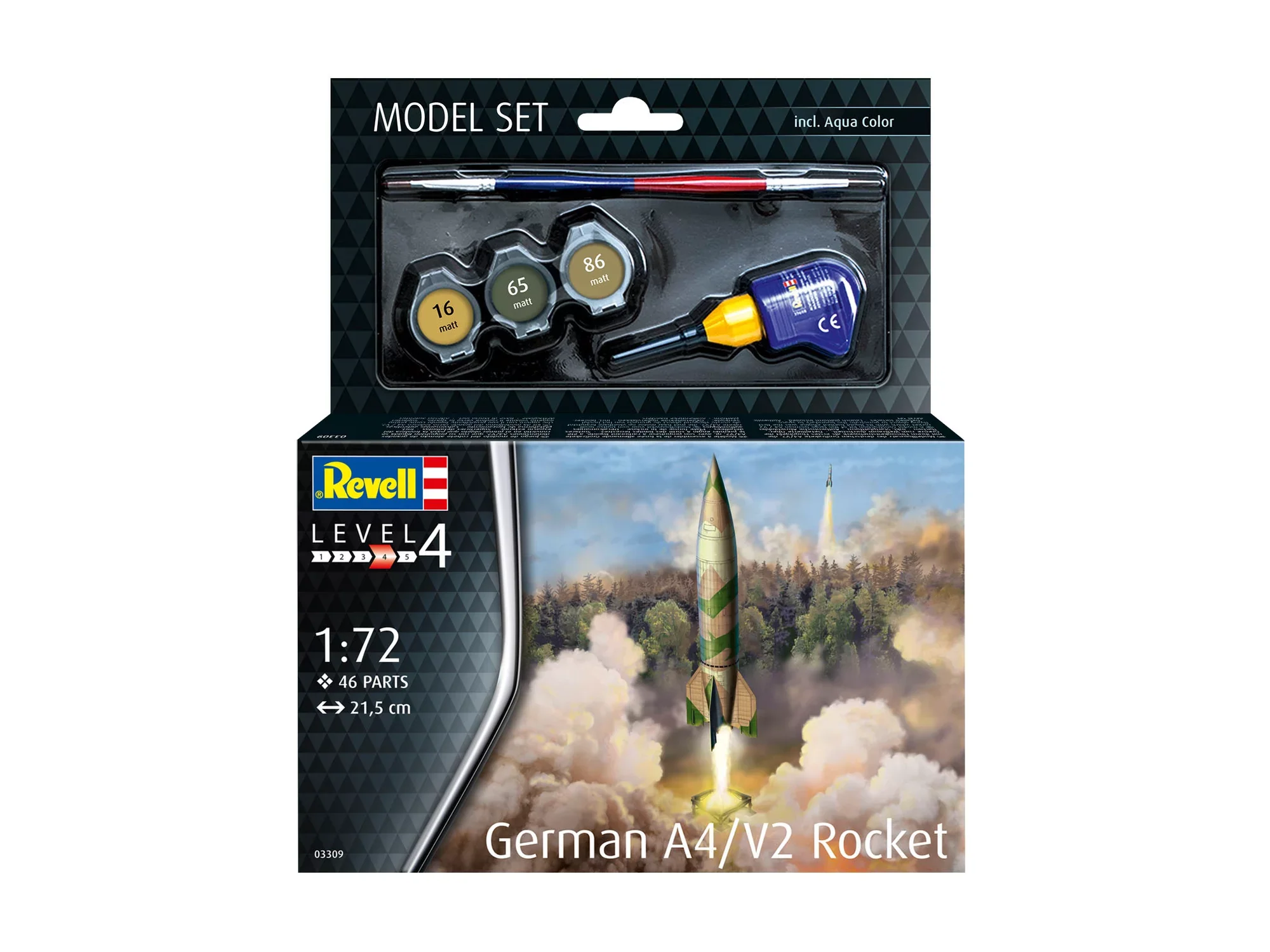 Model Set German A4-V2 Rocket - Image 9