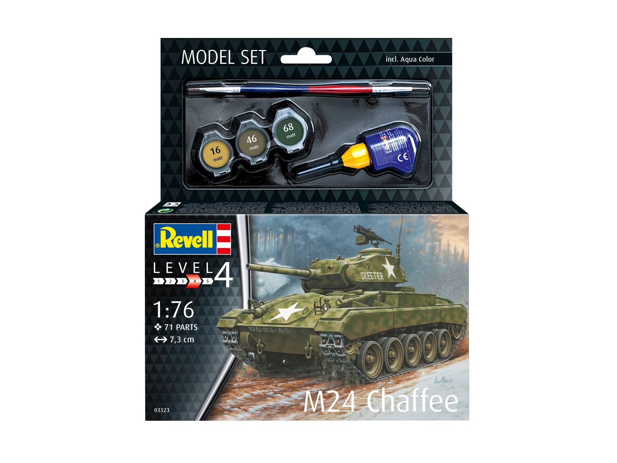 Model Set M24 Chaffee - Image 9