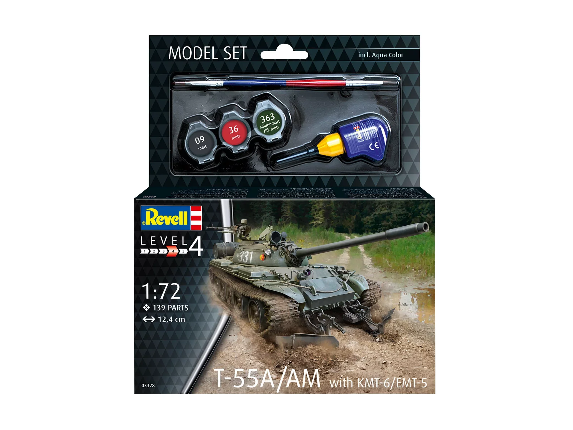 Model Set T-55A/AM with KMT-6/EMT-5 Mine Plough - Image 10