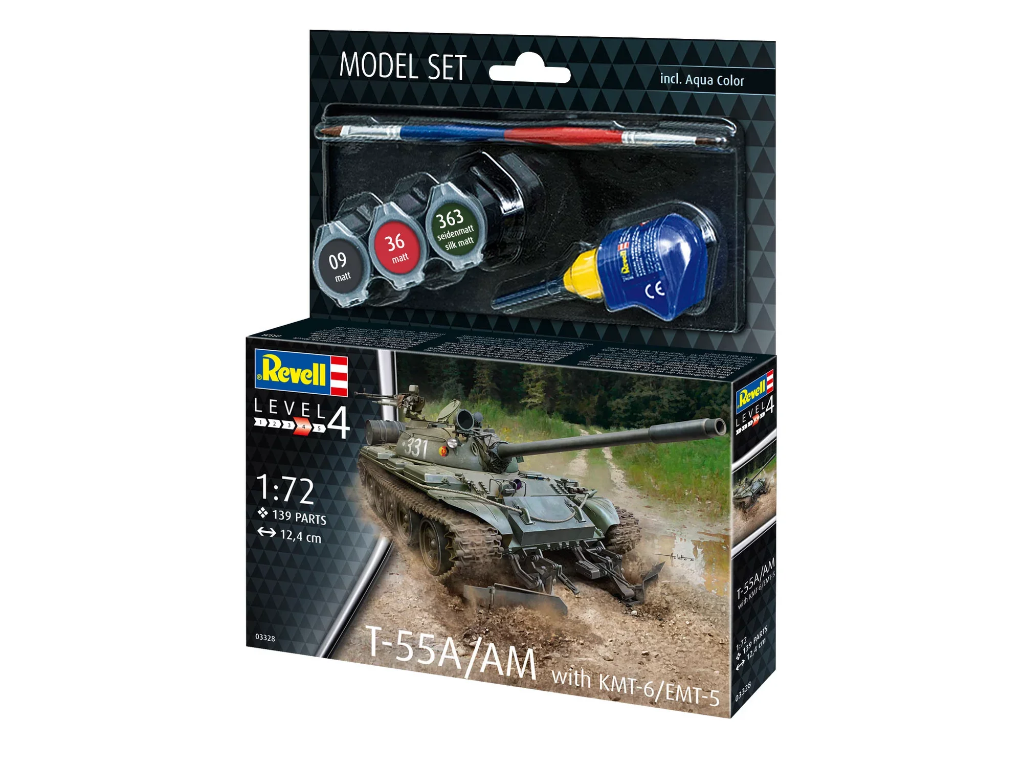 Model Set T-55A/AM with KMT-6/EMT-5 Mine Plough - Image 11