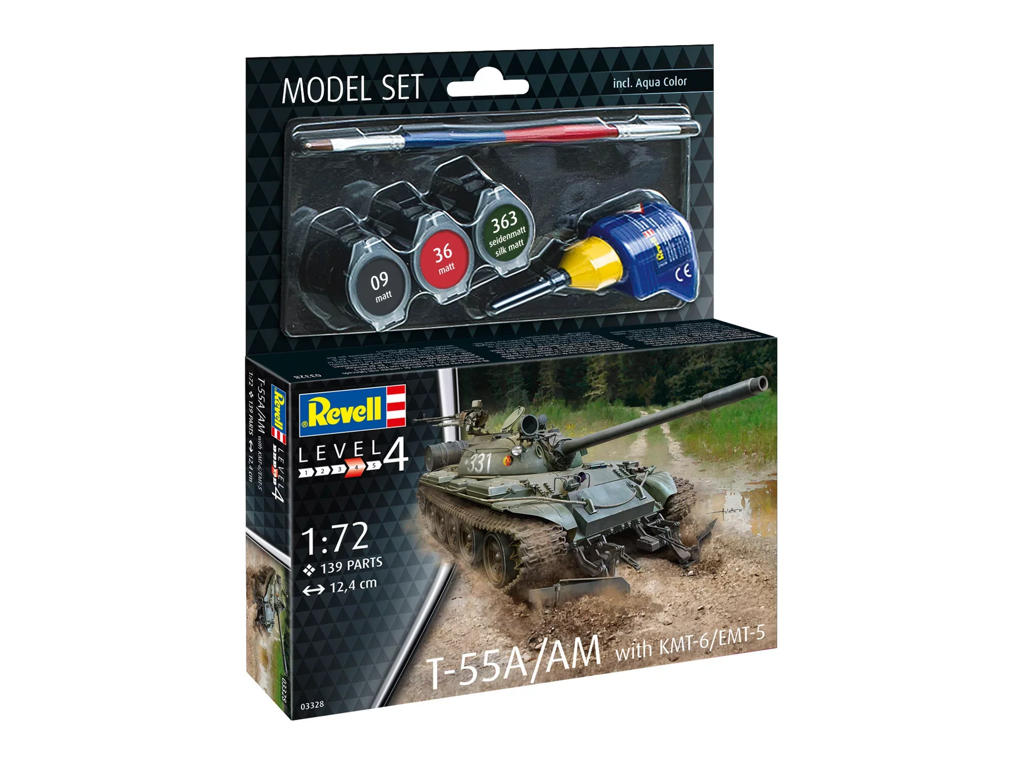 Model Set T-55A/AM with KMT-6/EMT-5 Mine Plough - Image 9