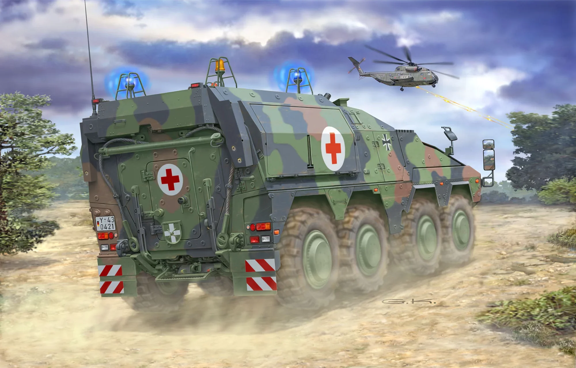 Model Set GTK Boxer sgSANKfz - Image 2