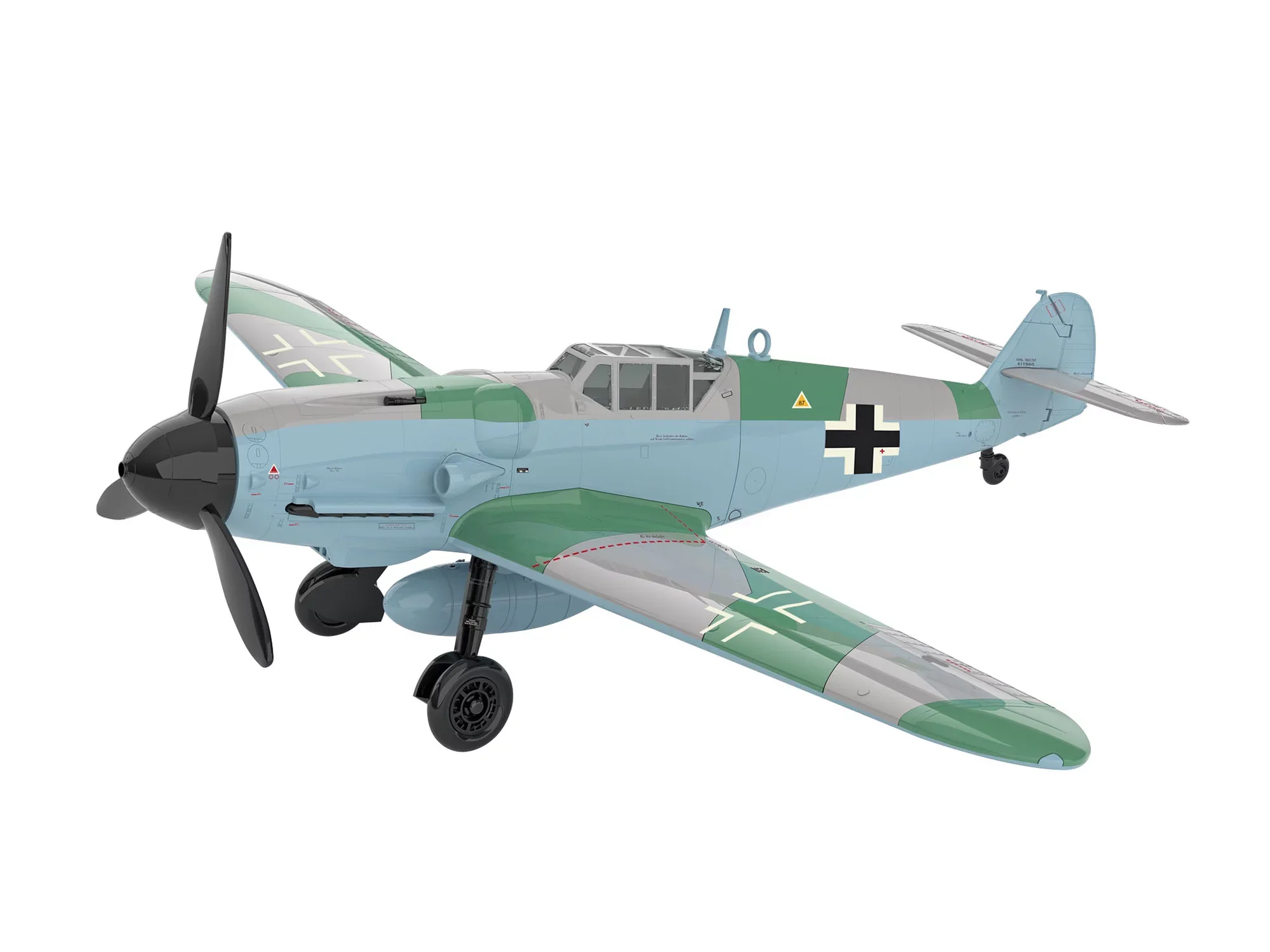 Model Set Messerschmitt Bf109G-6 Click-System - Image 5