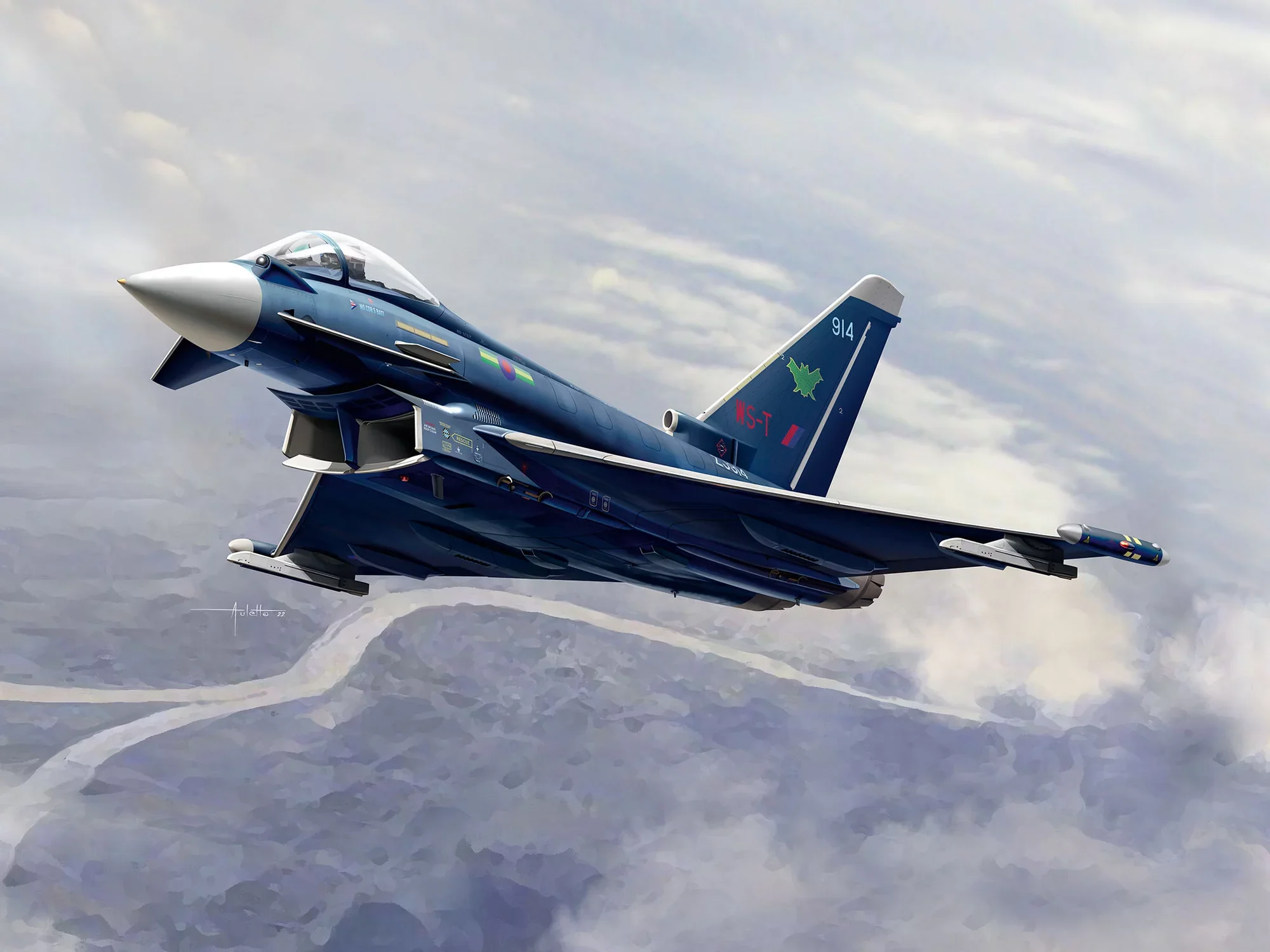 Model Set Eurofighter Typhoon - RAF - Image 2