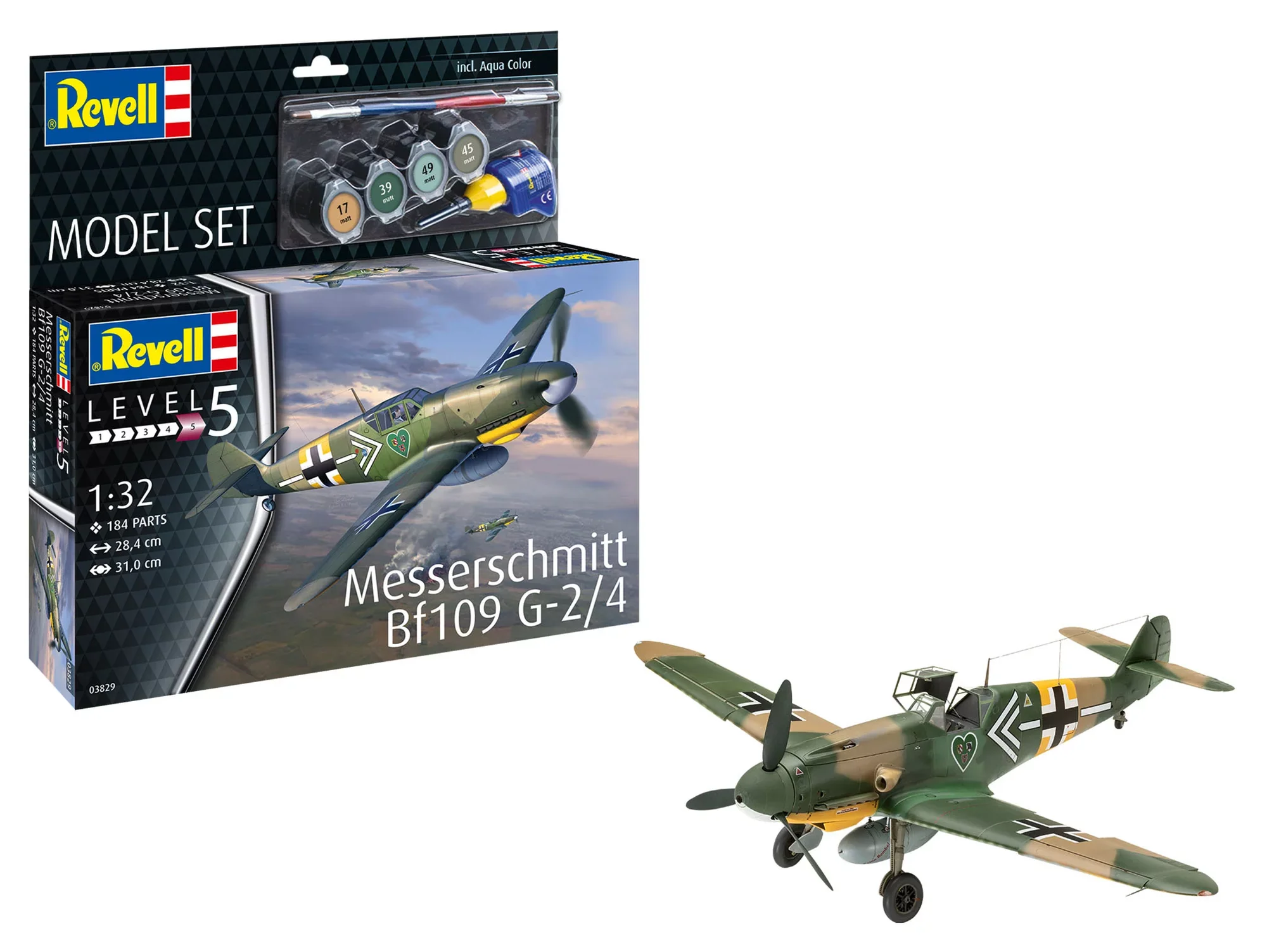 Model Set Messerschmitt Bf109 G-2/4