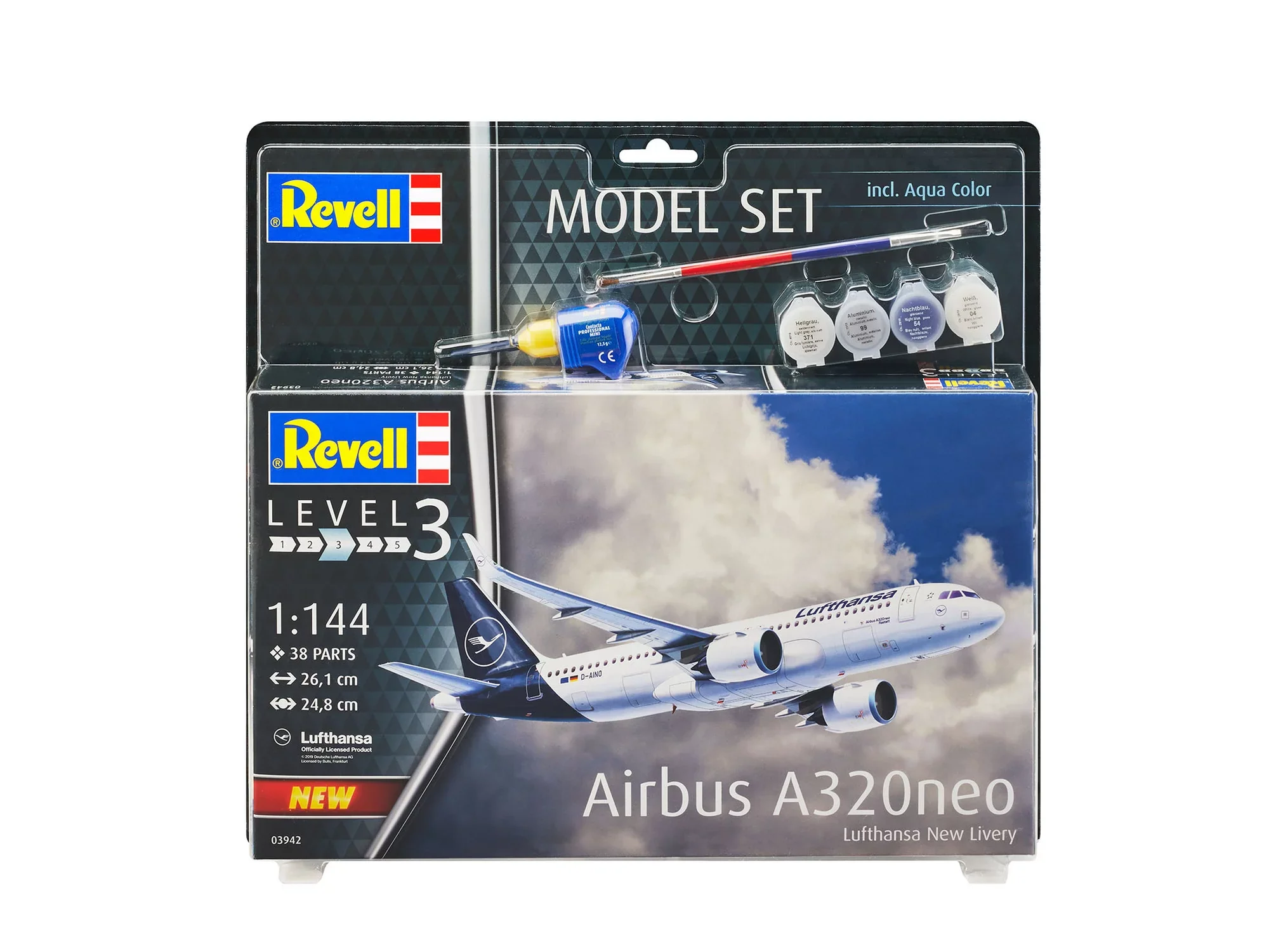 Model Set Airbus A320neo Lufthansa "New Livery" - Image 3