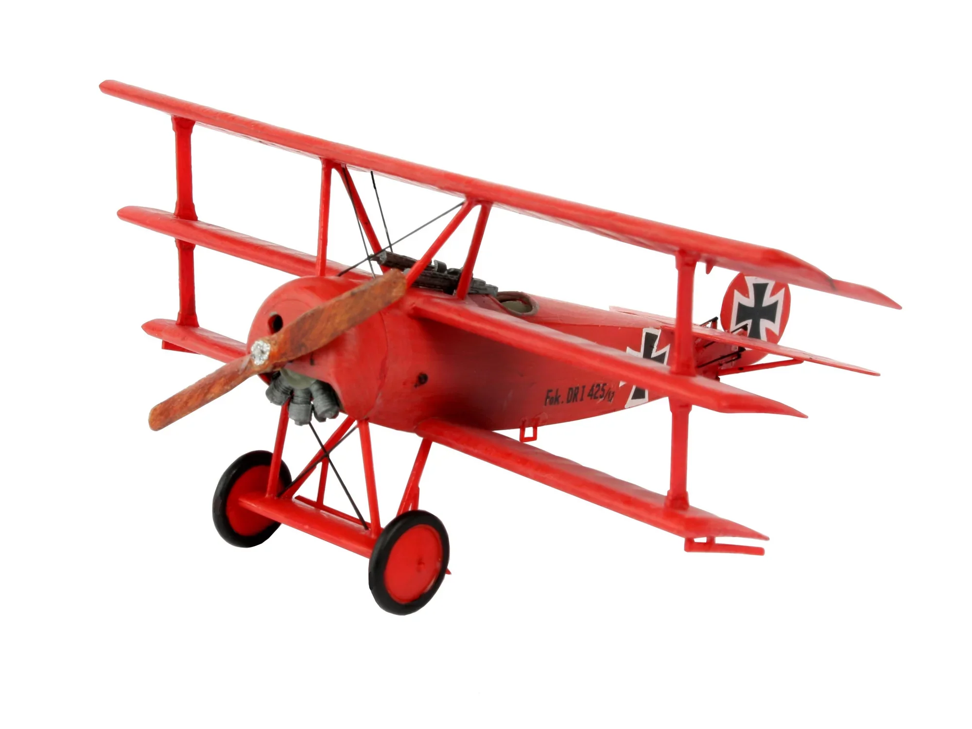 Model Set Fokker DR.1 Triplan