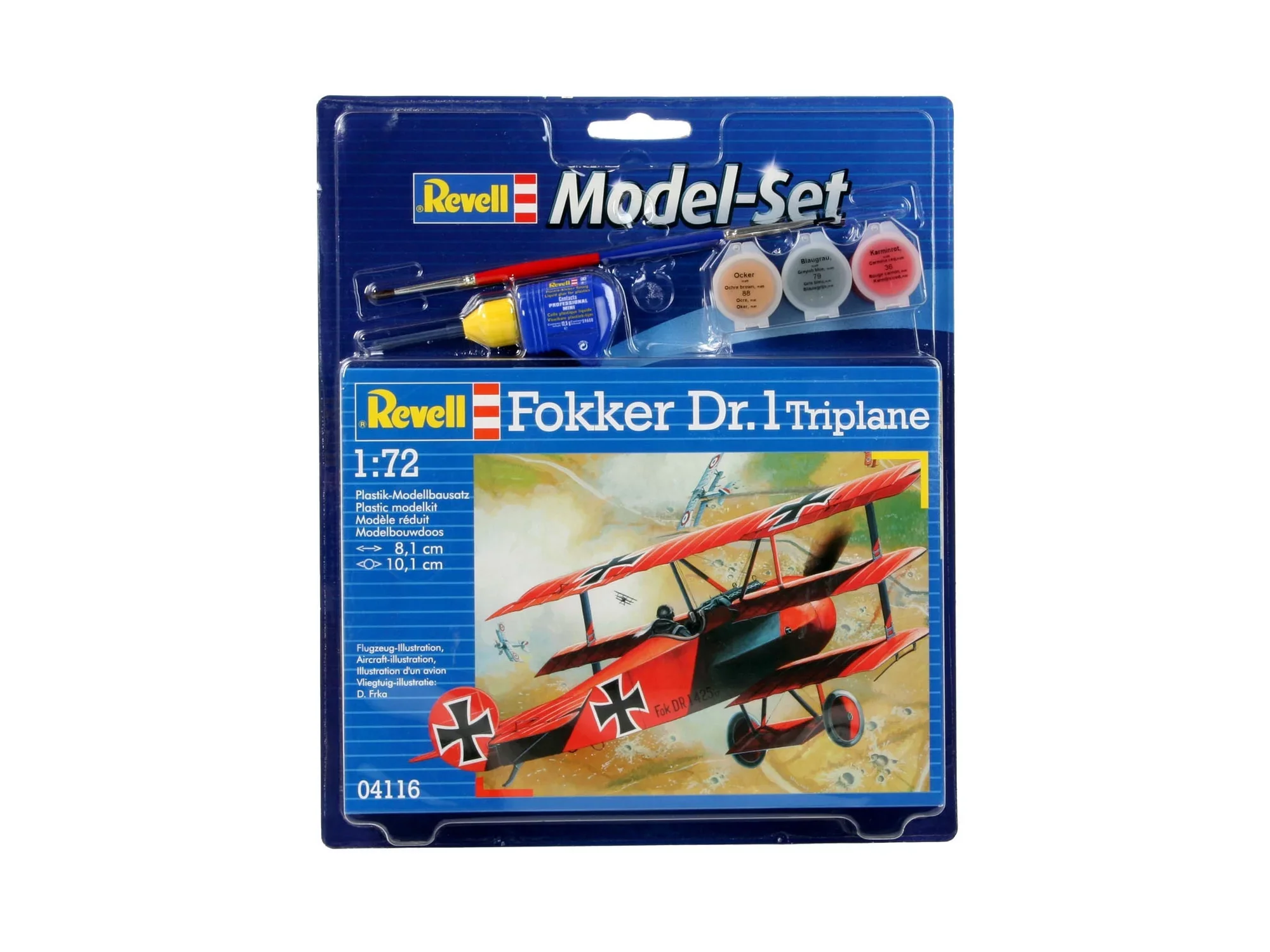 Model Set Fokker DR.1 Triplan - Image 3