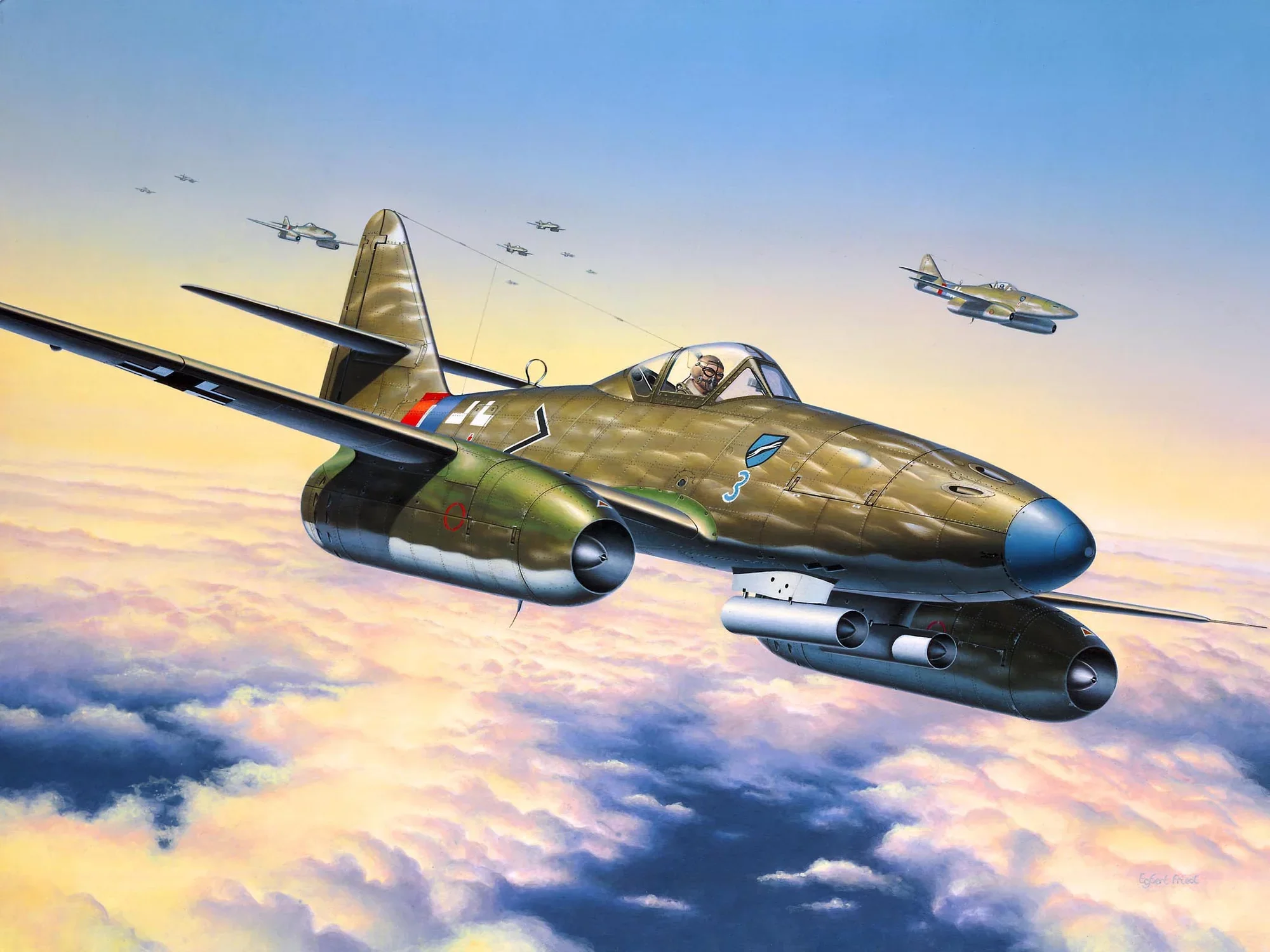 Model Set Messerschmitt Me 262 A1a - Image 5