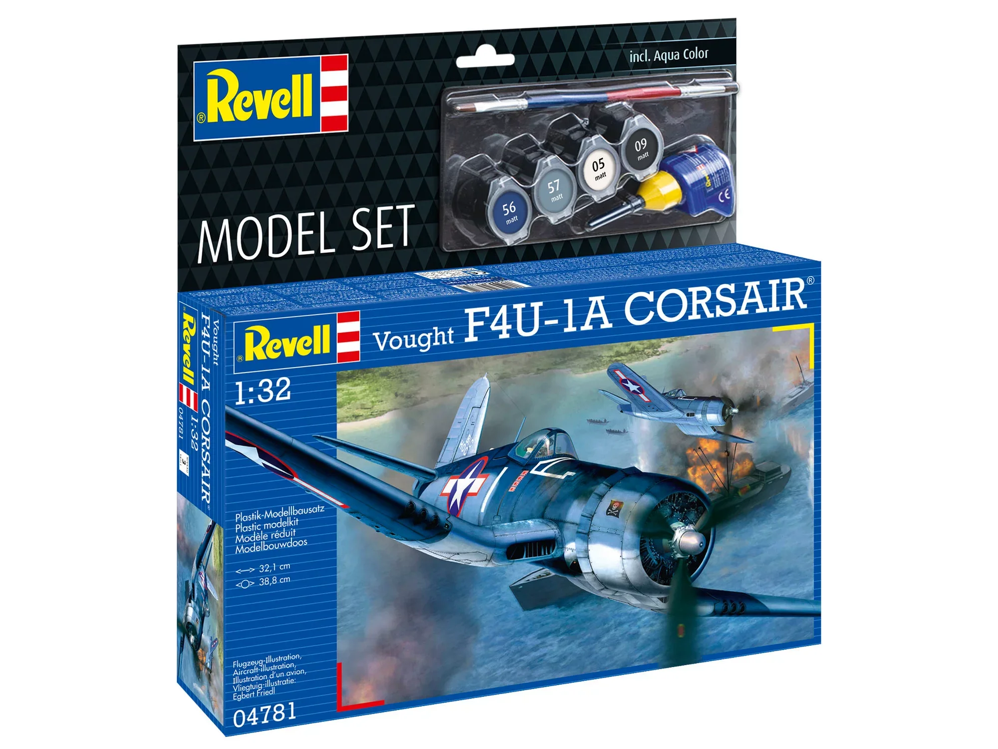 Model Set Vought F4U-1A CORSAIR - Image 9