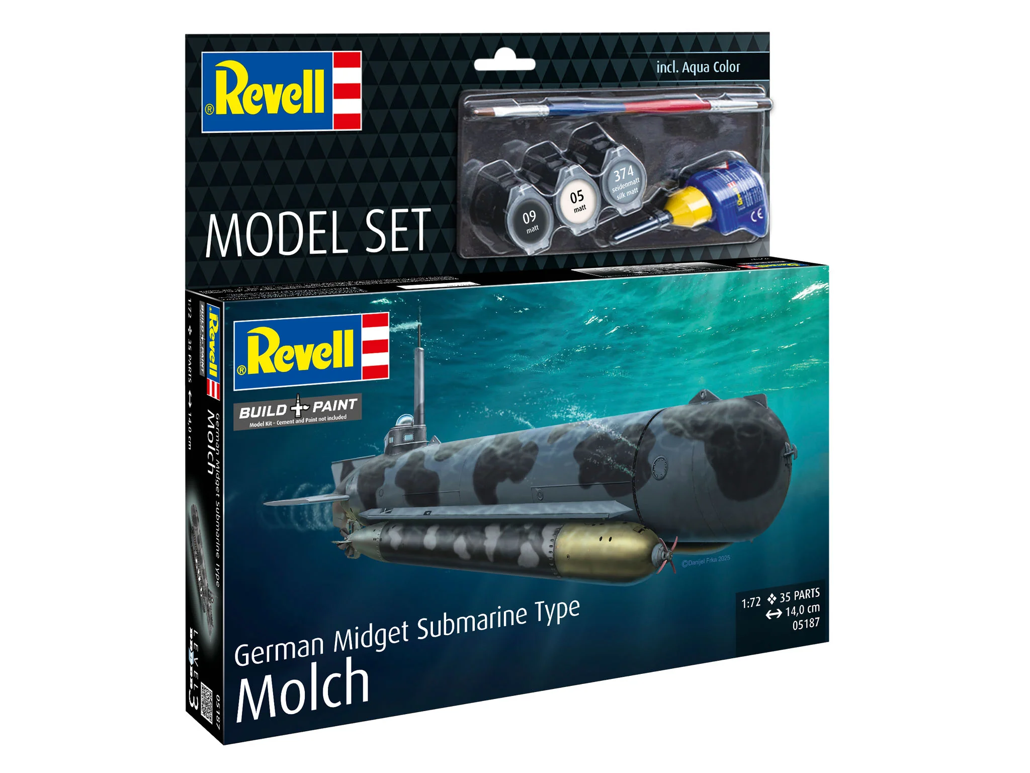 Model Set German Midget Submarine Type Molch - Image 4