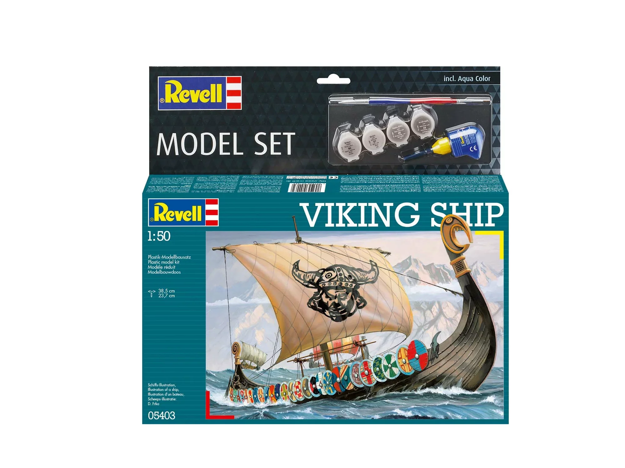 Model Set Viking Ship - Image 5