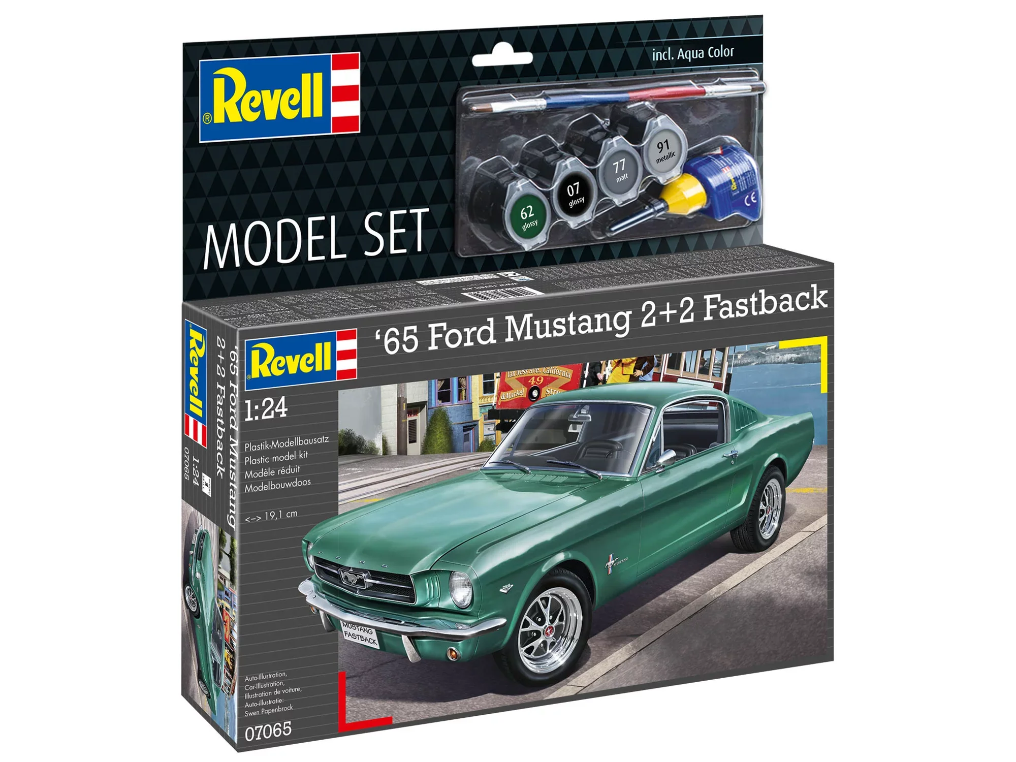 Model Set 1965 Ford Mustang 2+2 Fastback - Image 10