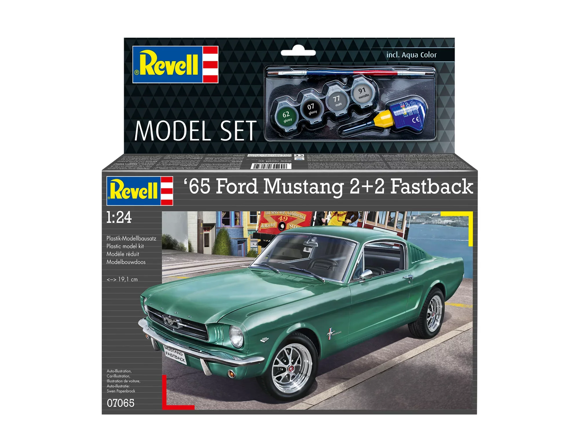 Model Set 1965 Ford Mustang 2+2 Fastback - Image 11