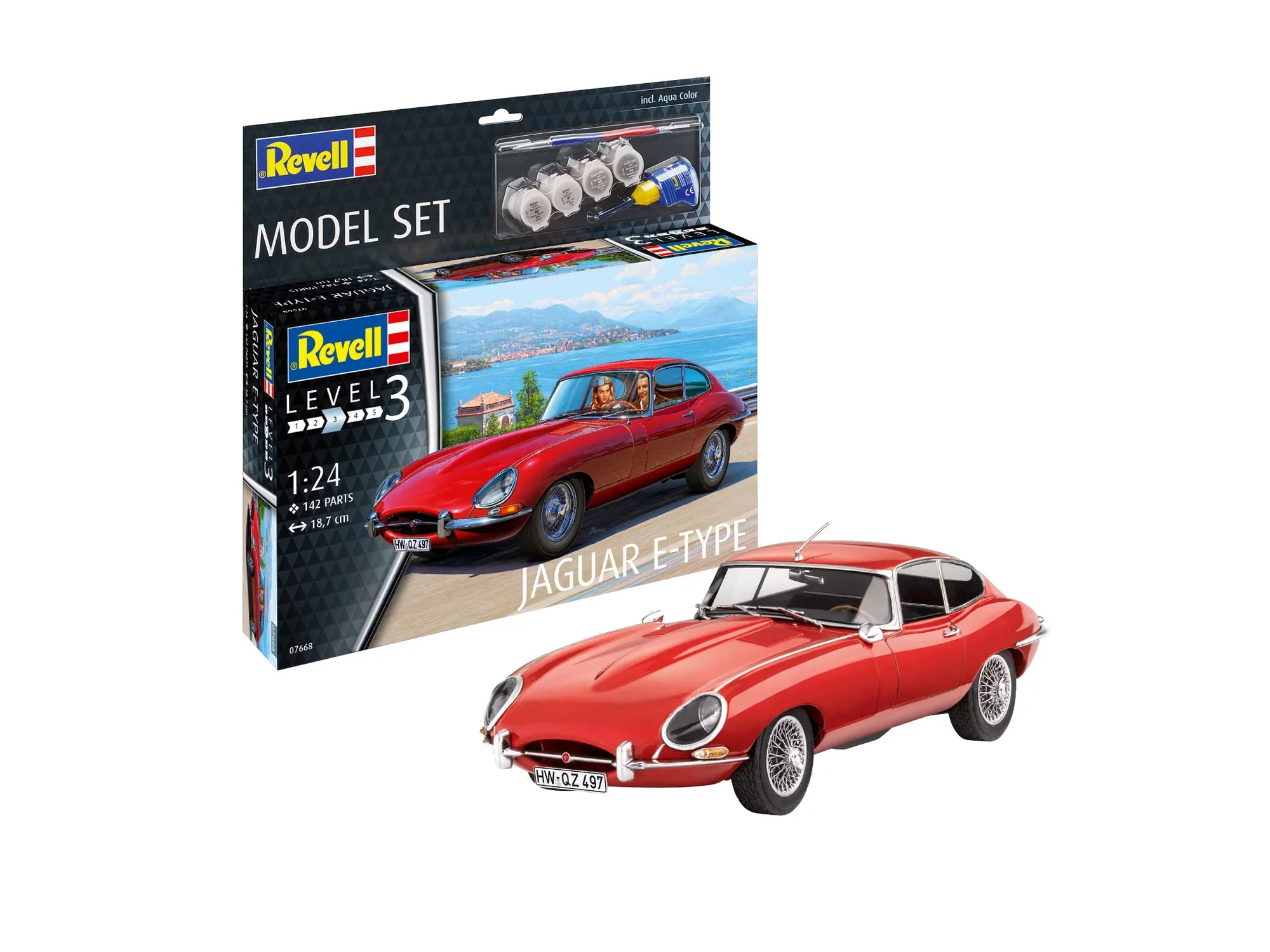 Model Set Jaguar E-Type Coupé