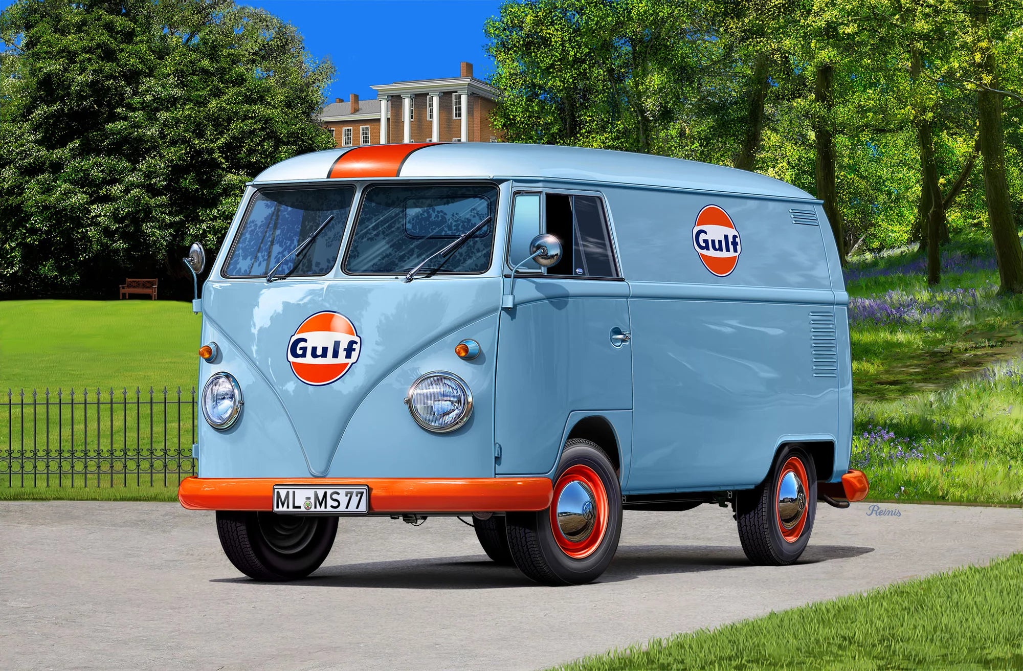 Model Set VW T1 panel van (Gulf Decoration) - Image 3