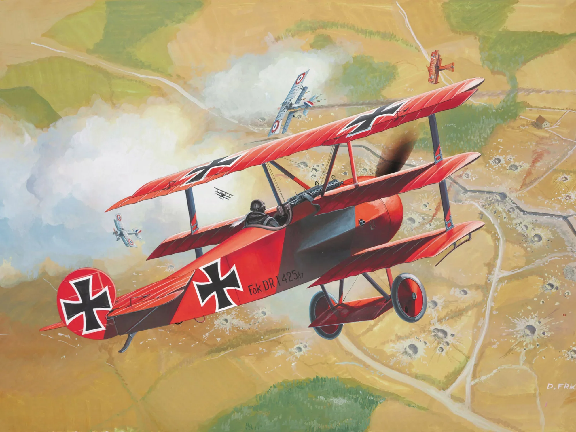 Starter Kit Fokker DR.1 Triplane - Image 8