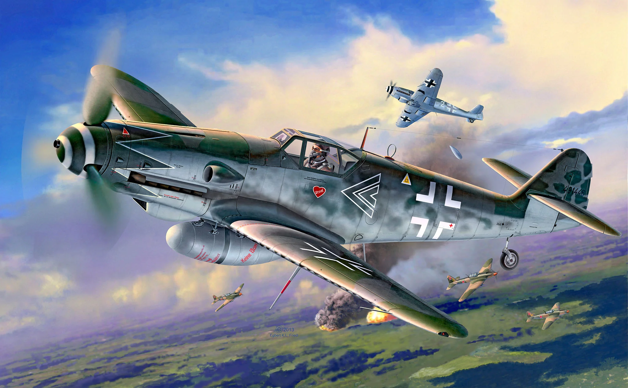 Messerschmitt Bf109G-10 Erla - Image 4