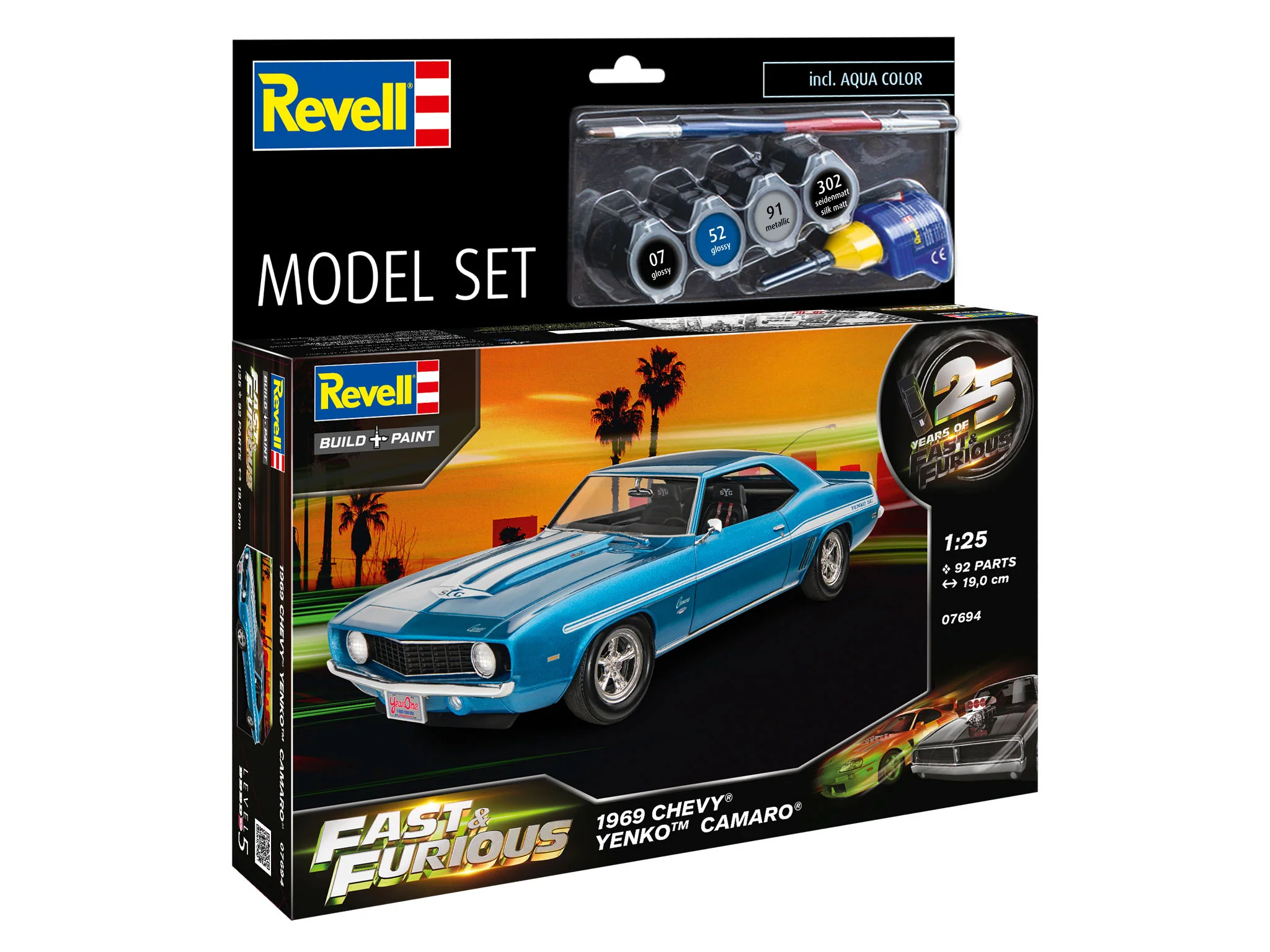 Model Set Fast & Furious 1969 Chevy Camaro Yenko - Image 10