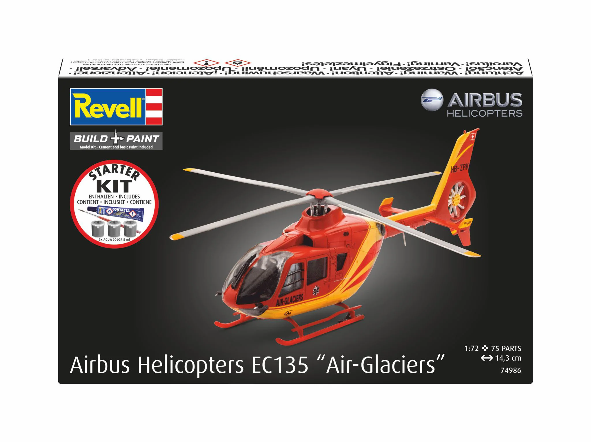 Starter Kit Airbus Helicopters EC135 "Air-Glaciers - Image 3