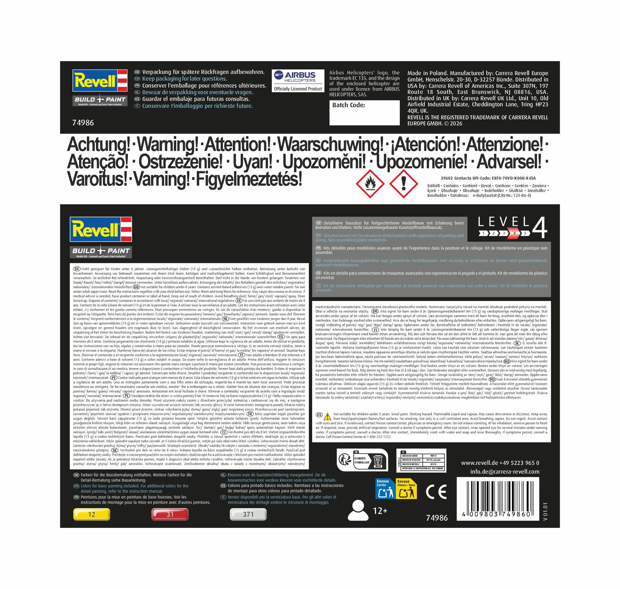 Starter Kit Airbus Helicopters EC135 "Air-Glaciers - Image 5