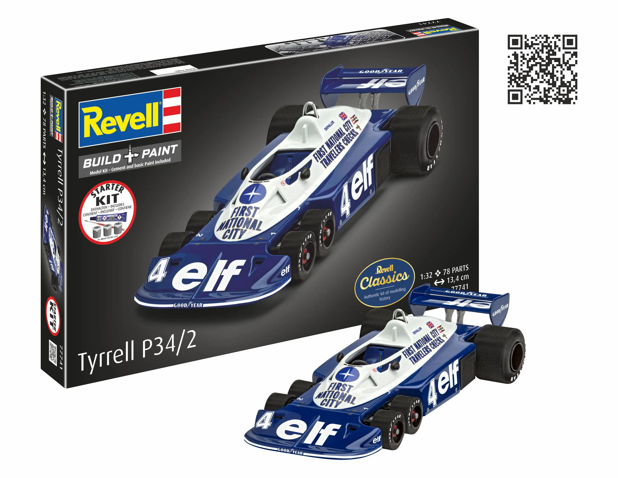Starter Kit Tyrrell P34/2 6-Wheeler - Image 6
